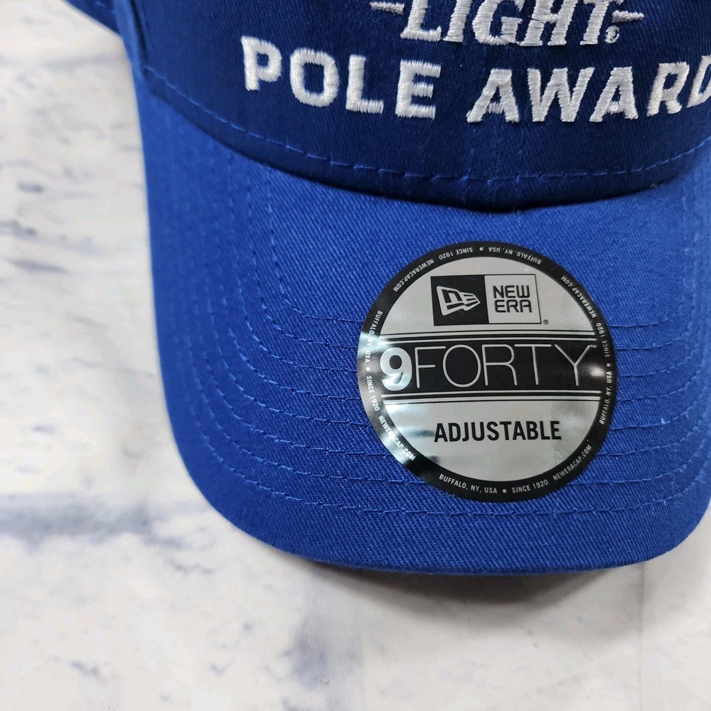 Busch Pole Award Kurt Busch 2018 Dega Stewart Haas Racing Team NASCAR Issued Hat - Picture 8 of 13